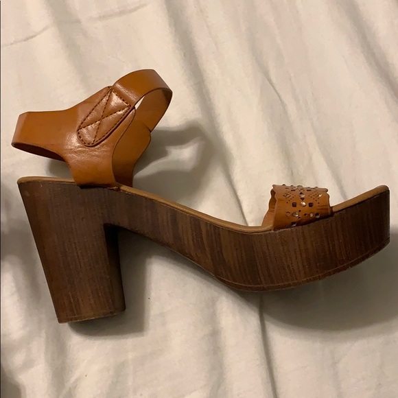 Top Moda platform summer sandals size 8 - Picture 3 of 4